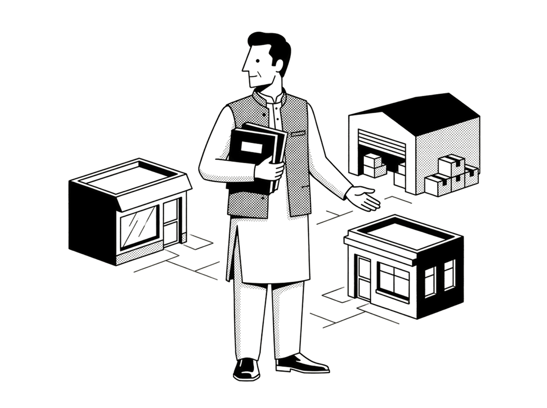 Owner managing multiple companies from one place